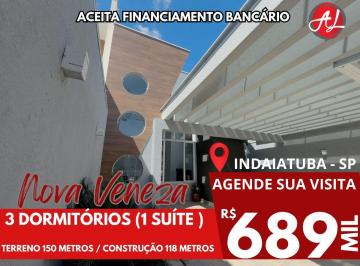 Casa de 3 quartos, Indaiatuba · Casa Pronta Para Morar Com 3 Dormitórios (1 Suíte) - Jd. Nova Veneza - Indaiatuba - SP!