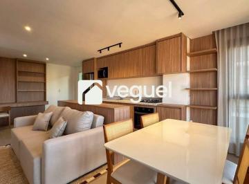 Apartamento · 66m² · 2 Quartos · 2 Vagas · Apartamento mobiliado de 66m² com 2 suítes para alugar no bairro Nova Campinas, Campinas/SP