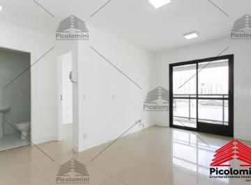 Foto 01 · Apartamento à venda no Tatuapé, 1 quarto, Sala com sacada, 1 banheiro, 1 vaga, 40m². academia, espaç