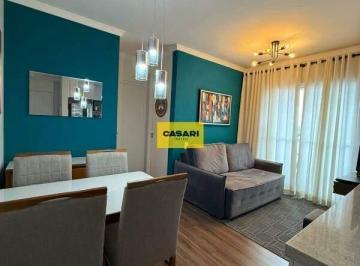 Apartamento · 56m² · 2 Quartos · 1 Vaga · Apartamento à venda no Planalto – São Bernardo do Campo | 56 m² | 2 dormitórios (1 suíte) | Varanda