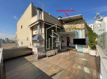 Apartamento · 121m² · 3 Quartos · 2 Vagas · Cobertura no Campo Belo, 121m², 3 dormitórios.