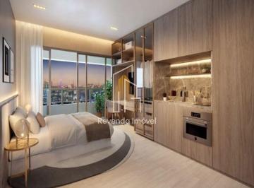 Apartamento · 22m² · 1 Quarto · Condomínio Gio Jardins no Jardim América, Studio de 22m² com 1 dormitório, sem vaga.