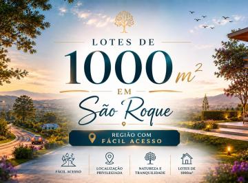 Terreno , São Roque · LOTES DE 1.000M² EM SÃO ROQUE: MAIS DO QUE METRAGEM, UMA EXPERIÊNCIA DIFERENTE