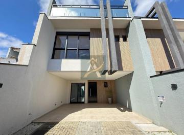 Casa · 225m² · 3 Quartos · 4 Vagas · Sobrado à Venda em São José dos Pinhais | 3 Quartos, Suíte, Terraço, Energia Solar e Automação Alexa
