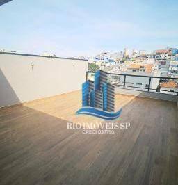 410bfd45d25bddd3897c5cd0413d283db72765b7 · Cobertura com 2 dormitórios à venda, 105 m² por R$ 640.000,00 - Campestre - Santo André/SP