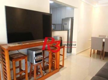 e65b74e6a44bd7561fa0c13f8d100ba65367507f · Apartamento com 2 dormitórios à venda, 80 m² por R$ 750.000,00 - Macuco - Santos/SP