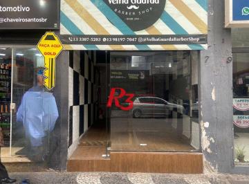 d317be3081b24886e18966fcbed820986299b5ec · Loja para alugar, 40 m² por R$ 4.200,00/mês - Gonzaga - Santos/SP