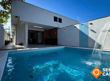 Casa · 125m² · 3 Quartos · 2 Vagas · CASAS NOVAS 3 QUARTOS 2 SUÍTES 350M DO MAR ITANHAÉM SP
