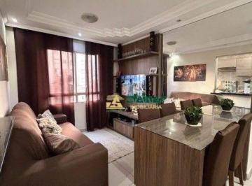 2d9a9115dd4f752296bbd32480f86bb88b4275e5 · Apartamento com 2 dormitórios à venda condomínio único, 45 m² por R$ 279.900 - Ponte Grande - Guarul