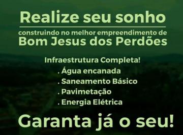 Terreno , Bom Jesus dos Perdões · TERRENO de 183m² em BOM JESUS DOS PERDÕES perto do CENTRO com Pagamento Facilitado | PRONTO