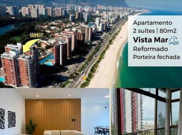 Apartamento de 2 quartos, Rio de Janeiro · Av. Lucio Costa -Barra da Tijuca. |Apartamento 2 suites, 75m² - Vista Mar e Pedra da Gavea