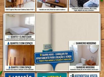Apartamento de 2 quartos, Camaçari · Apartamento para Locação e Venda – Condomínio Praia de Itacimirim