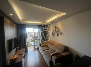 Apartamento · 73m² · 2 Quartos · 2 Vagas · Apartamento mobiliado 2 quartos, 1 suíte à venda no Residencial Ravenna -Engordadouro - Jundiaí - SP