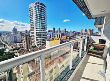 Varanda · Apartamento 1 Quarto a Venda em Santos - Sp
