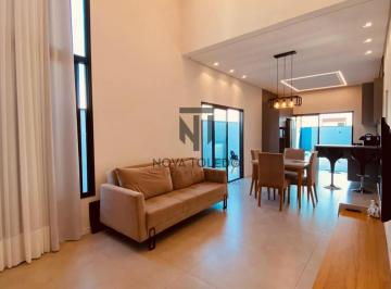 Casa · 250m² · 3 Quartos · 2 Vagas · CASA TÉRREA EM CONDOMINIO FECHADO A VENDA COM 3 DORM, SENDO 1 SUÍTE, PISCINA, ÁREA GOURMET.