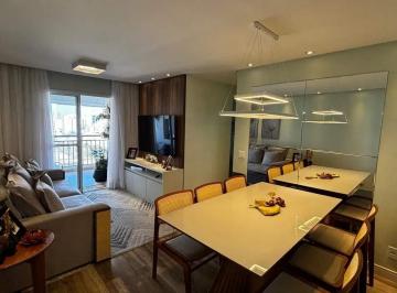 Apartamento · 75m² · 3 Quartos · 2 Vagas · Apartamento a venda no Campestre em Santo André | 3 dorms, 1 suíte, varanda gourmet e 2 vagas