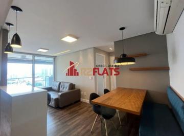 Apartamento · 67m² · 2 Quartos · 1 Vaga · Flat com ótimo preço no bairro Brooklin. Confira!