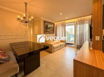 Apartamento · 78m² · 3 Quartos · 2 Vagas · Apartamento mobiliado de 78m² com 3 quartos, sendo 1 suíte para alugar no bairro Cambuí, Campinas/SP