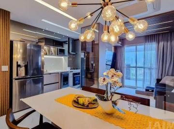 Apartamento · 79m² · 2 Quartos · 1 Vaga · Apartamento mobiliado com 79m², 2 quartos (1 suíte), escritório e lazer completo à venda na Barra Fu