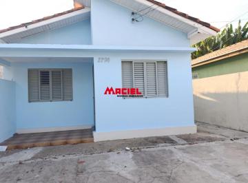 Casa · 110m² · 2 Quartos · 2 Vagas · casa com dois quartos bem ampla garagem descoberta area de serviço bem arejada um quarto nos fundos