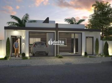 Casa · 125m² · 3 Quartos · 2 Vagas · Casa residencial com 3 quartos sendo 1 suíte disponível para venda no bairro Santa Rosa em Uberlândi