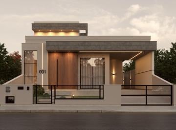 Casa · 130m² · 3 Quartos · 1 Vaga · Casa Alto Padrão Pronta - Ao lado do Nova Palhoça/SC
