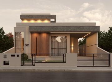 Casa · 130m² · 3 Quartos · 1 Vaga · Casa Alto Padrão Pronta - Ao lado do Nova Palhoça/SC