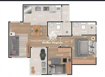 Apartamento · 54m² · 2 Quartos · Apartamento à venda em Santa Bárbara D'Oeste, Reserva Centenária, com 2 quartos, com 54 m²