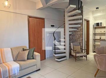 Apartamento · 90m² · 1 Quarto · 1 Vaga · Apartamento para Aluguel - Ponta da Praia, 1 Quarto, 90 m² - Santos