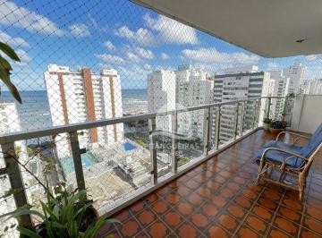 9e722944d3797b4958396735b43d71a3c4d4bd8e · Apartamento com 4 dormitórios para alugar, 186 m² por R$ 5.502,00/mês - Pitangueiras - Guarujá/SP
