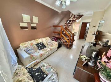 Casa · 99m² · 3 Quartos · 1 Vaga · Sobrado de Condomínio com 3 quartos, Vila São Paulo, Mongaguá - R$ 320 mil, Cod: 1935