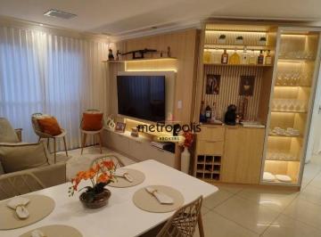 Sala · Apartamento com 2 dormitórios à venda, 69 m² por R$ 650.000,00 - Olímpico - São Caetano do Sul/SP