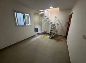 Sala · Cobertura com 2 dormitórios à venda, 80 m² por R$ 330.000,00 - Vila Progresso - Santo André/SP