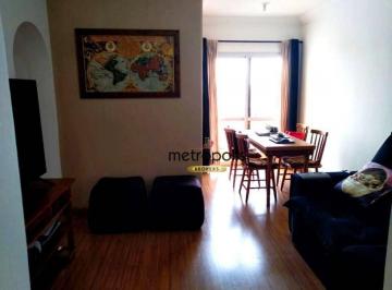 Sala · Apartamento com 3 dormitórios no coração do Jardim do Mar à venda, 73 m² por R$ 425.000
