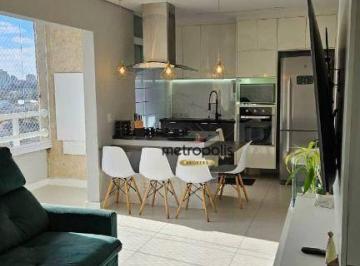Sala · Apartamento com 2 dormitórios à venda, 59 m² por R$ 490.000,00 - Vila Baeta Neves - São Bernardo do