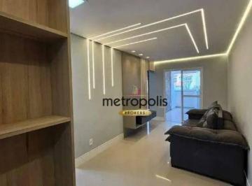 Sala · Apartamento com 2 dormitórios à venda, 54 m² por R$ 595.000,00 - Vila Pires - Santo André/SP