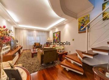 Sala · Sobrado com 3 dormitórios à venda, 181 m² por R$ 900.000,00 - Vila Scarpelli - Santo André/SP
