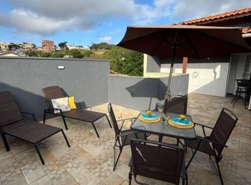 b4ecd5d6bdf911478058d1322ebe2da3f46f04a5 · Cobertura com 2 dormitórios à venda, 74 m² por R$ 355.000 - Vila Silvestre - Santo André/SP
