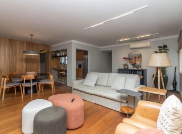 Apartamento · 113m² · 2 Quartos · 1 Vaga · Apartamento reformado à venda em Moema - São Paulo/SP – 114 m²  2 quartos (suítes)   1 vaga