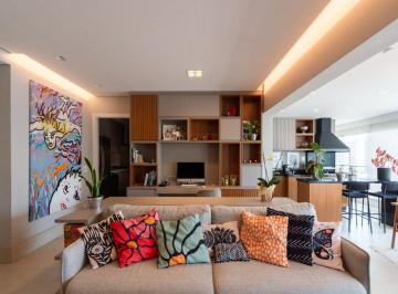 Apartamento · 131m² · 3 Quartos · 2 Vagas · Apartamento à venda em Mirandópolis - São Paulo/SP – 133 m² Varanda Gourmet 3 quartos ( suítes) 2