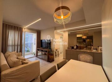 Apartamento · 63m² · 2 Quartos · 1 Vaga · APARTAMENTO 2 QUARTOS COM SUÍTE E LAZER COMPLETO NO RESERVA PARQUE CLUBE - ÁGUAS CLARAS