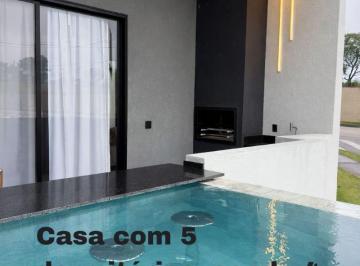 Casa de 5 quartos, Votorantim · Casa MOBILIADA de esquina com 4 suítes, escritório com acesso independente.