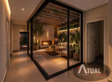 Casa · 420m² · 3 Quartos · CASA  NOVA EM CONDOMINIO ATIBAIA COM 3 SUITES