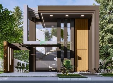 Casa · 234m² · 4 Quartos · 4 Vagas · CONDOMÍNIO MOSAICO PONTA NEGRA - 1.Mansão Duplex de Alto Luxo no Condomínio Mosaico | 4 Suítes + Pis
