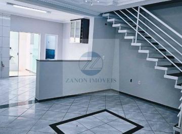 Casa de 3 quartos, Americana · Excelente Sobrado com 120m², Armários e Sacada no Parque Nova Carioba - R$400.000,00