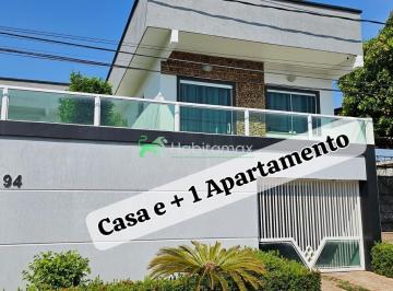 Casa · 230m² · 5 Quartos · 4 Vagas · CASA MODERNA 90% MOBILIADA E COM APARTAMENTO INDEPENDENTE À VENDA – JAPIIM – CONJUNTO ATÍLIO ANDREZZ