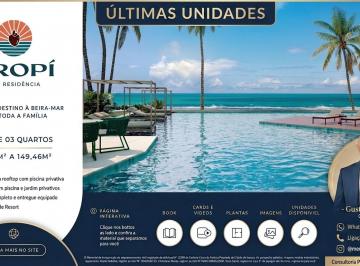 Apartamento de 2 quartos, Ipojuca · TROPÍ ECO RESIDÊNCIA | BEIRA-MAR EM MURO ALTO | 2 E 3 QUARTOS | FINANCIAMENTO ATÉ 90% NA PLANTA