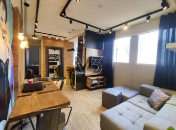 Apartamento · 49m² · 1 Quarto · 1 Vaga · Apartamento à venda em Campinas, Bonfim, com 1 suíte, com 49.29 m², Edifício Araça