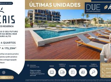 Apartamento de 1 quarto, Ipojuca · CAIS ECO RESIDÊNCIA | BEIRA-MAR EM MURO ALTO | 1 A 4 QUARTOS | ALTO PADRÃO PRONTO PARA MORAR