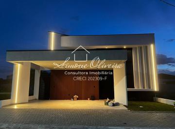 Casa · 253m² · 3 Quartos · 4 Vagas · Casa térrea, 3 dormitórios, em condomínio no município de Tremembé/SP